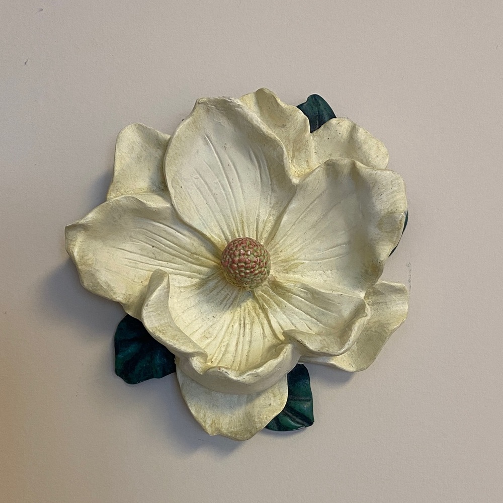 Magnolia Flower Wall Art or Tabletop Piece